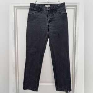 Taylor Stitch The Camp Pant in 12.5 oz. Coal Chipped Canvas